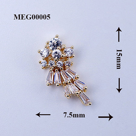 SONAIL Nail Deco Parts  MEG000005 2P