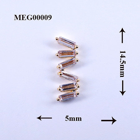 SONAIL Nail Deco Parts  MEG000009  2P