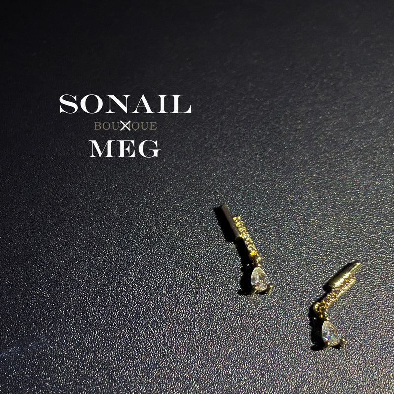 SONAIL Nail Deco Parts  MEG0010  2P