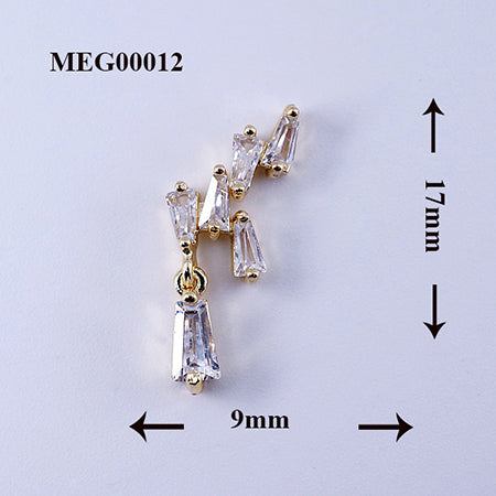 SONAIL Nail Deco Parts  MEG0012  2P