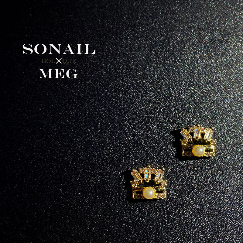 SONAIL Nail Deco Parts  MEG0013  2P