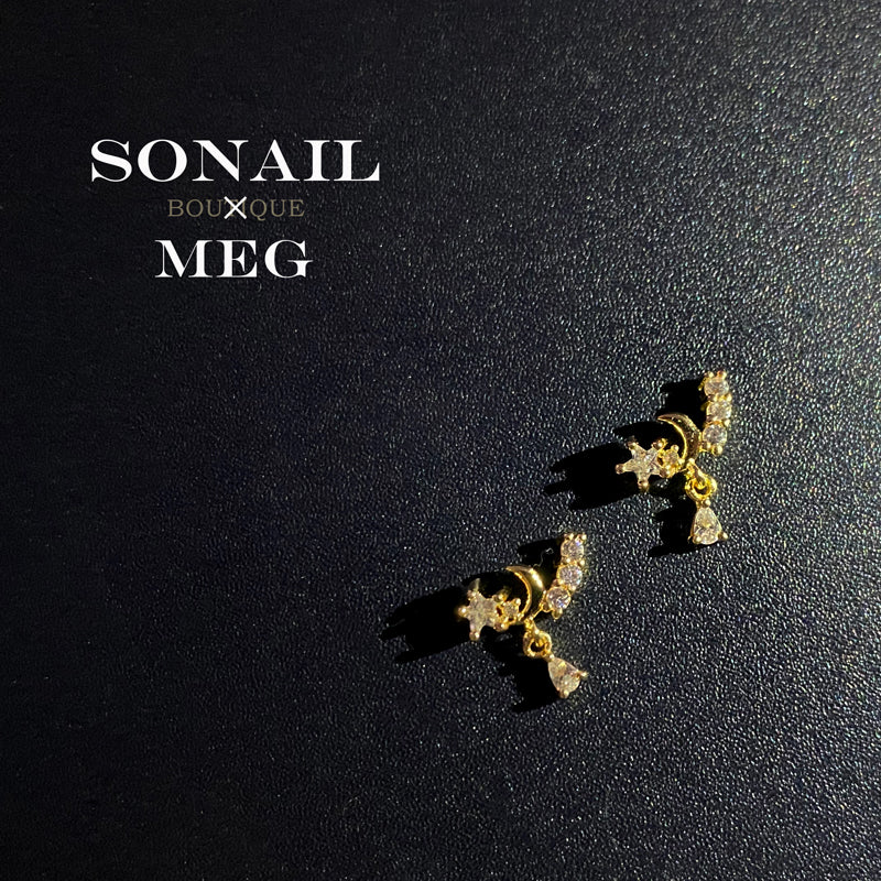 SONAIL Nail Deco Parts  MEG0014  2P