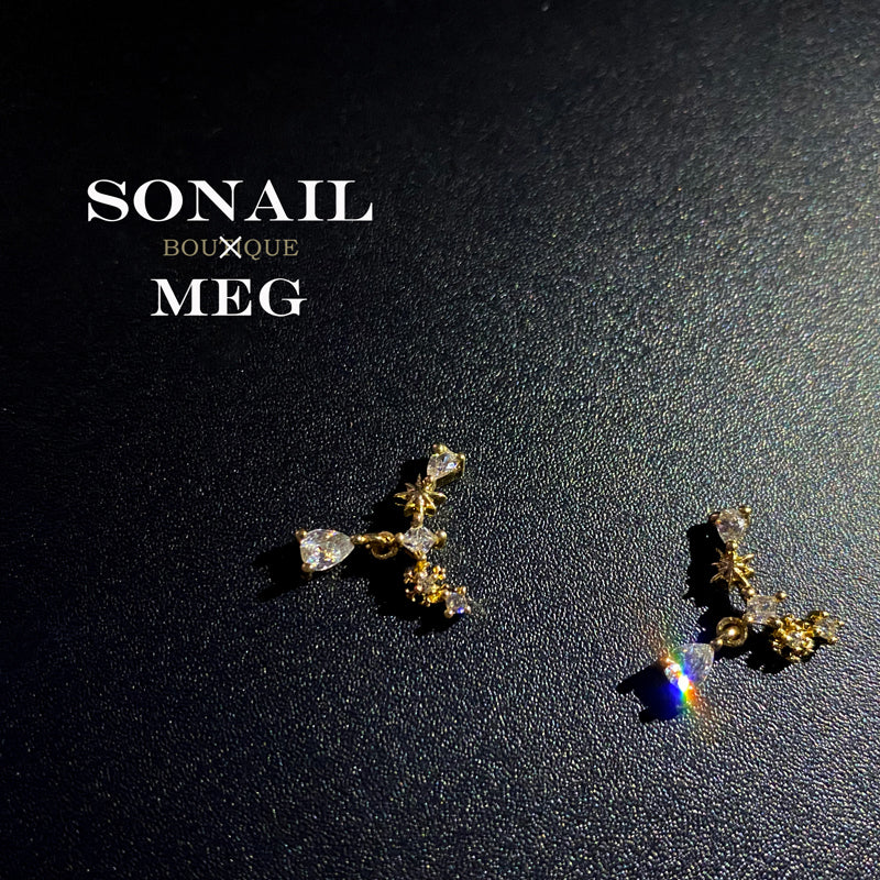 SONAIL Nail Deco Parts  MEG0015  2P