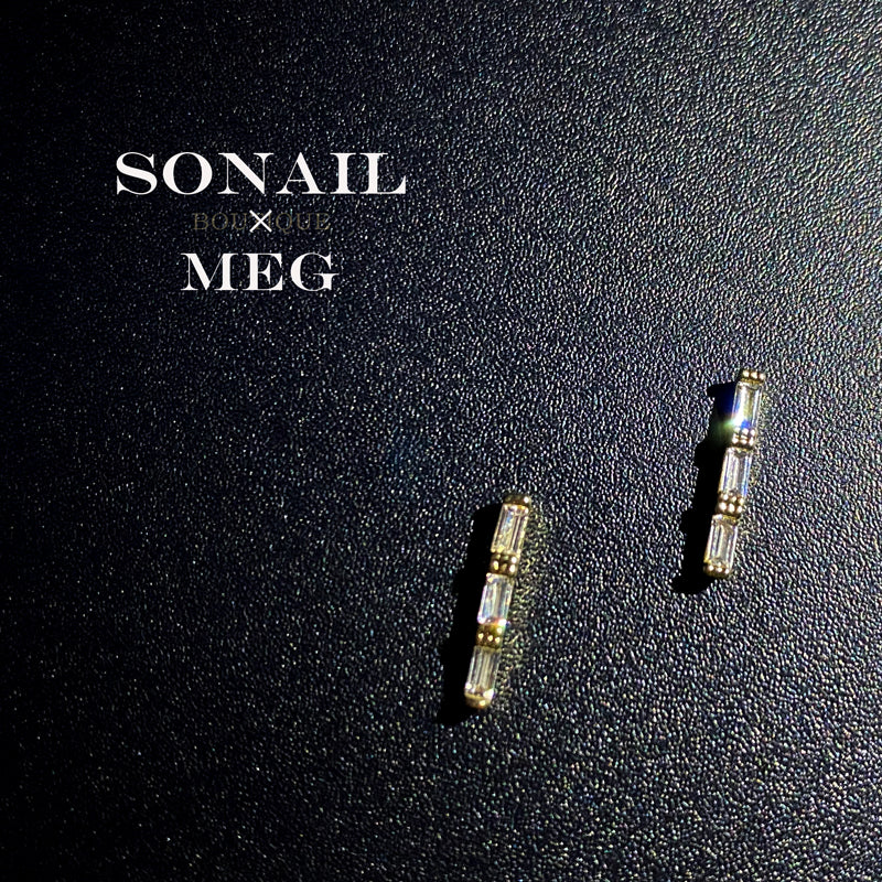 SONAIL Nail Deco Parts  MEG0016  2P