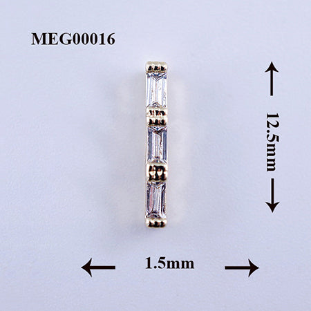 SONAIL Nail Deco Parts  MEG0016  2P