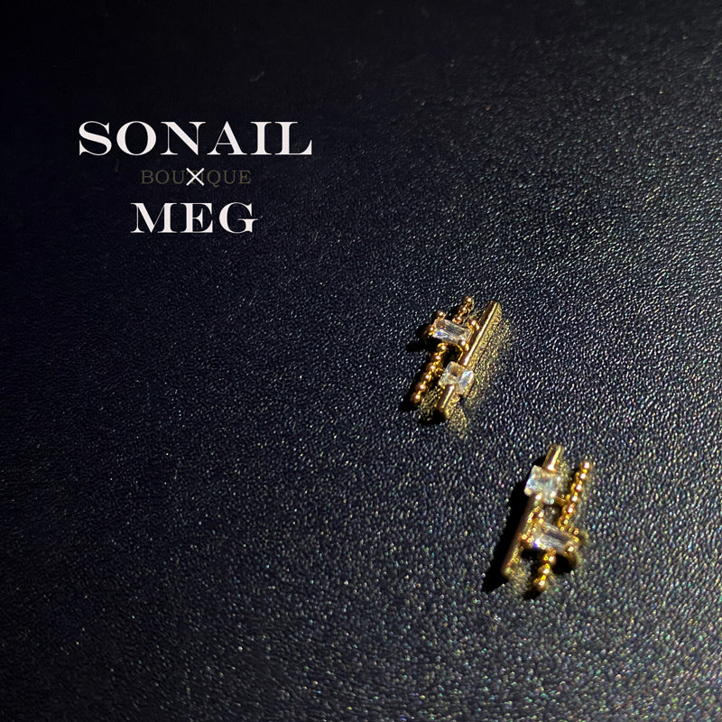 SONAIL Nail Deco Parts  MEG00020  2P