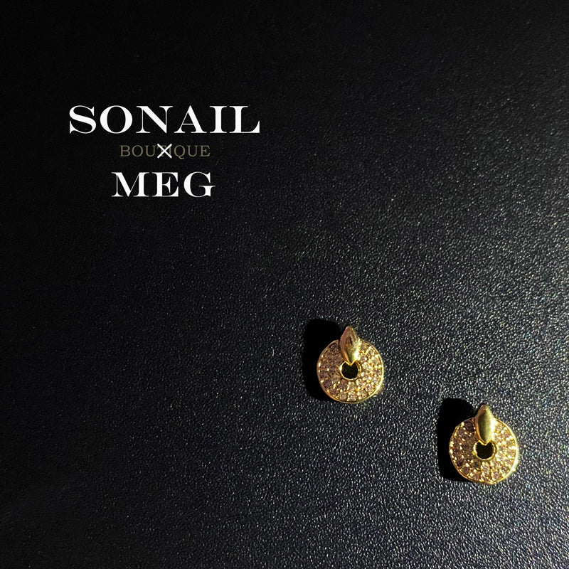 SONAIL Nail Deco Parts  MEG00021 2P
