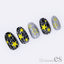 Tsumekira es Neon Star  Neon Yellow