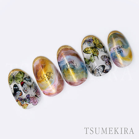 Tsumekira DAISY Produce 10  DAISY'S GARDEN BUTTERFLY
