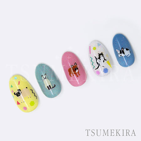 Tsumekira flicka nail arts Produce 2   Flicka Animeals