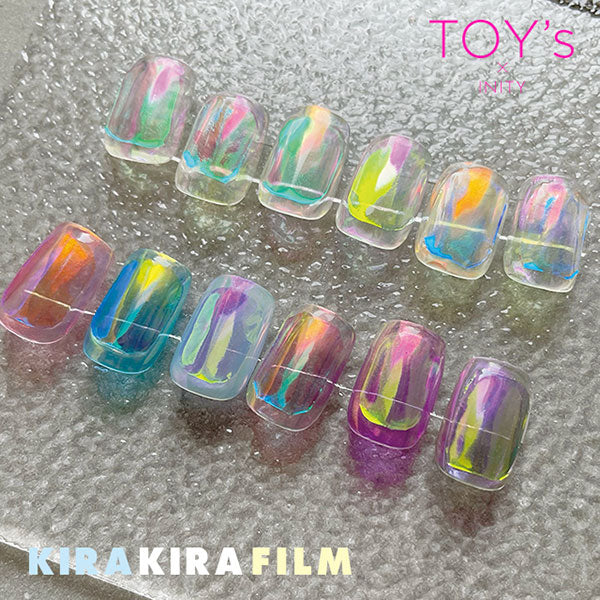 TOY's × INITY Glitter Film Set of 4