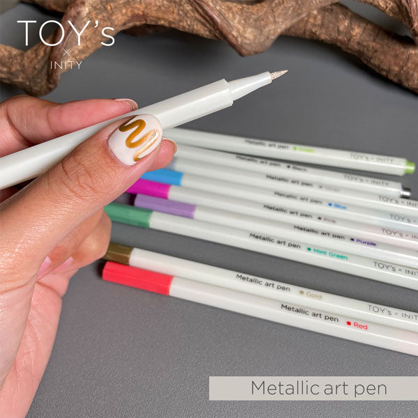 TOY's × INITY Metallic Art Pen 10-Color Set