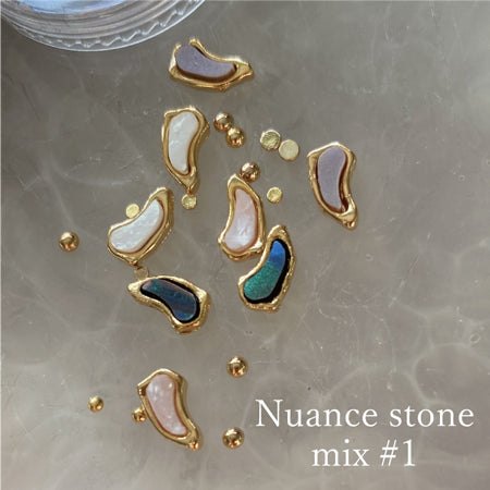 Bonnail Nuance Stone Mix #1  4 types x 2P each