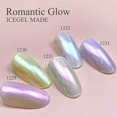 ICE GEL A BLACK Romantic Glow Gel  1233 Venus  3g