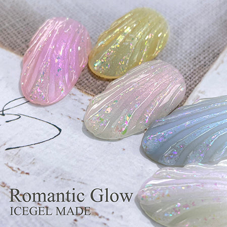 ICE GEL A BLACK Romantic Glow Gel  1229 Lily  3g