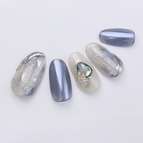 SHAREYDVA SOLID PIGMENT Mirror powder  4Blueish
