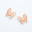 MATIERE Gold Frame Butterfly Parts  Light pink 2p