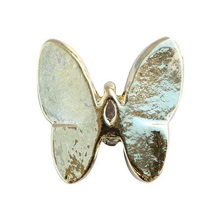 MATIERE Gold Frame Butterfly Parts Blue 2p