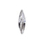 PRECIOSA Fancy MC Slim Nabet Crystal 11mm x 3mm 1P
