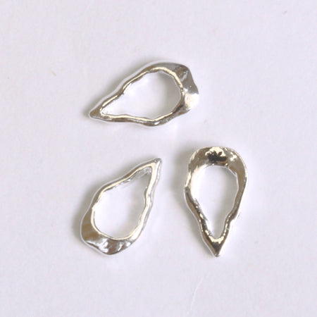 + D D.Nail Shizuku Frame Silver  20P