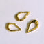 + D D.Nail Shizuku Frame Gold  20P