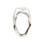 MATIERE Metal Frame Nuance Oval   Silver 6p