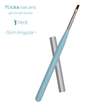 Flicka Gel Brush PEDI Slim Angular