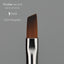 Flicka Gel Brush PEDI Slim Angular