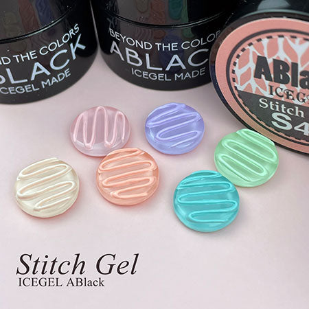 ICE GEL A BLACK  Icing Stitch Gel  S46 Spring Rain 3g
