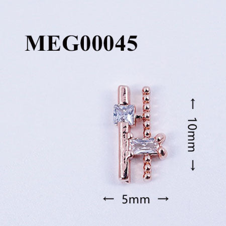 SONAIL Nail Deco Parts MEG00045 2p