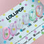 ICE GEL A BLACK Lollipop Gel  1261 Shooting star 3G