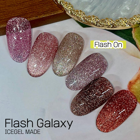 ICE GEL A BLACK Flash Star Galaxy Gel  1247 3G