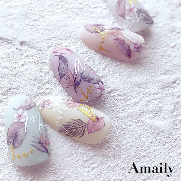 Amaily nail stickers No. 1-31 Resort Fade