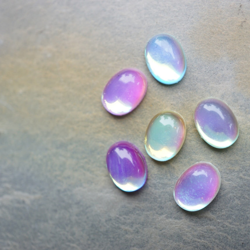 Nail Parfait Aurora Drop Stone  06 purple  8 tablets