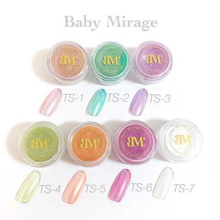Baby Mirage ISOLA Aurora Powder Mikonos TS-7  0.5g