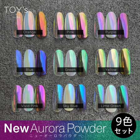 TOY's x INITY New Aurora Powder 9-color set T-NAS9