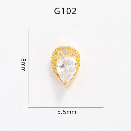 NAILTAS Nail Deco Parts  G102  2P