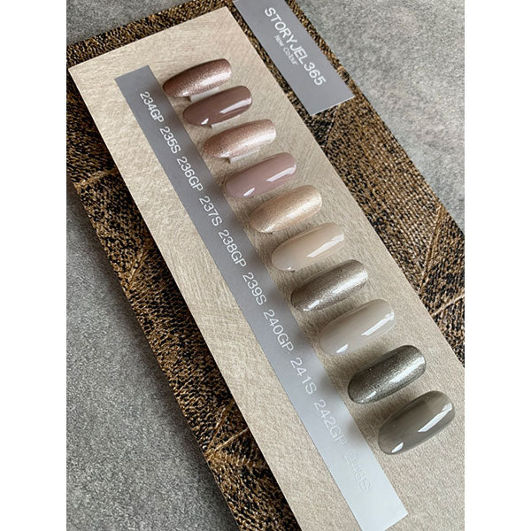STORY JEL365 Nail Display & Photogenic Sheet One tone collection [12]