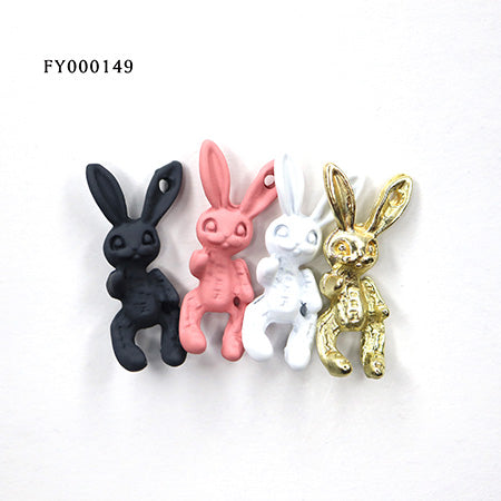 SONAIL Metal Rabbit 4 Color Assortment   FY000149