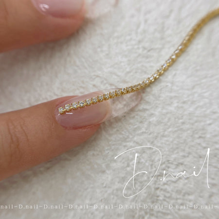 + D D.Nail Decoration Chain  Gold　