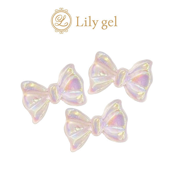 Lily Gel Aurora Ribbon Parts  Pink 12P