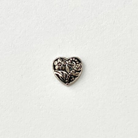 TOP LINE Hawaiian Jewelry Heart  Silver 5P