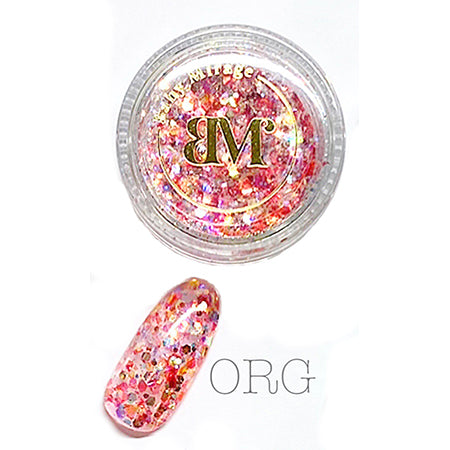 Baby Mirage PRIZM holic MIX Glitter   ORG Orange