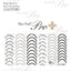 Sha-Nail Plus Smile Font (black) RUMI-PSF03