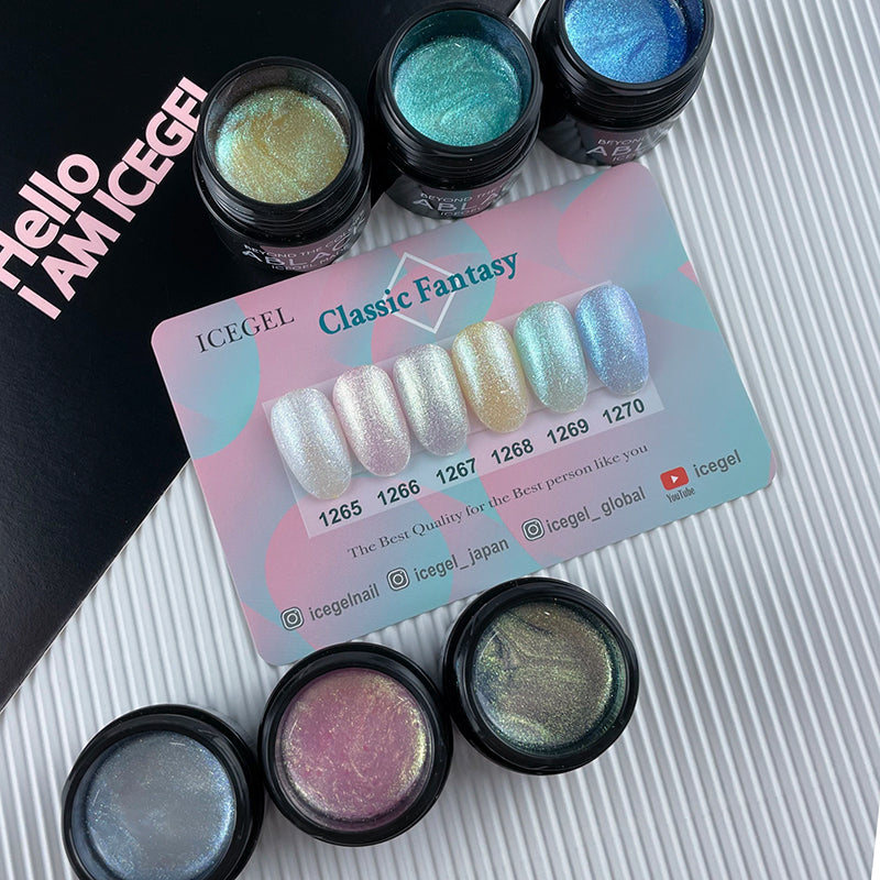 ICE GEL A BLACK Classic Fantasy Gel 1266 Fantasy Pink 3G