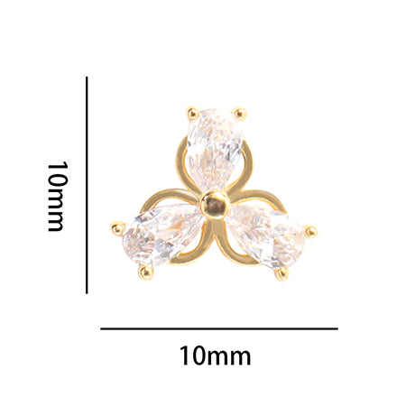 SONAIL Yamazaki Select Metal Zirconia Bijou Gold FY000152