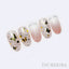 Tsumekira Butterfly Silhouette Gold  SG-BSA-101