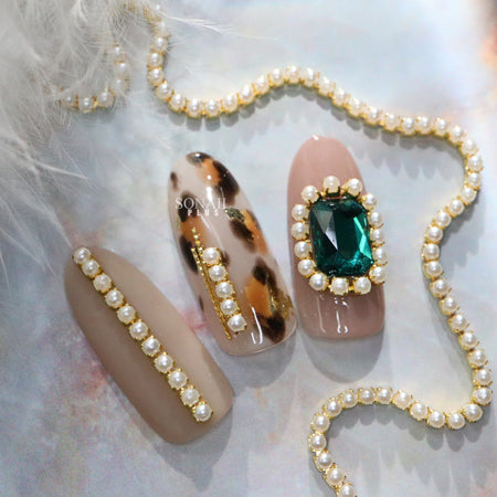 SONAIL AIKO Select Pearl Chain White
