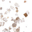 BEAUTY NAILER Mica Flake White Gold Mix  MICA-1