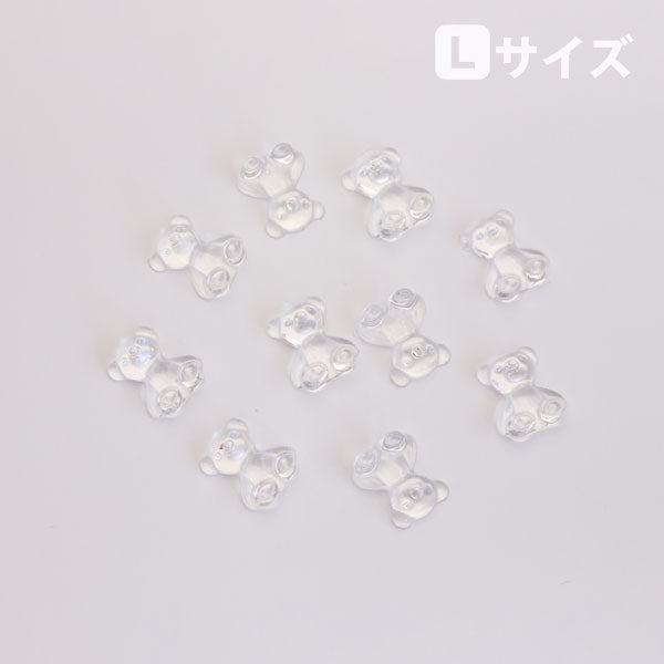 SHAREYDVA Clear Series  Kuma-chan L  10P